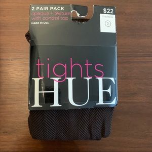 2 Pack Hue Brown Tights